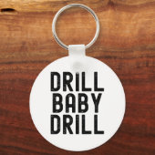 トランプ大統領によるトランプ・ヴァンス・ドリルバイ キーホルダー (正面)