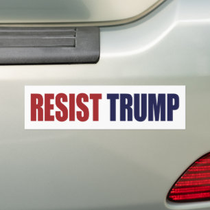 トランプ大統領に対抗する – アンチ・トランプ バンパーステッカー