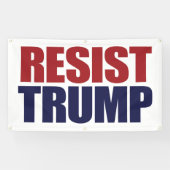 トランプ大統領に対抗する – アンチ・トランプ 横断幕 (横)