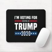 トランプ大統領に投票します選挙 マウスパッド (マウス)