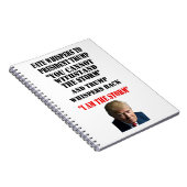 トランプ大統領に運命が囁く ノートブック (右側)