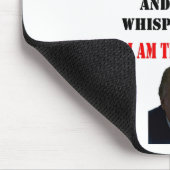 トランプ大統領に運命が囁く マウスパッド (コーナー)