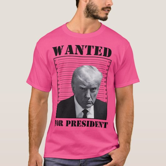 トランプ大統領のおもしろいミーム Tシャツ (正面)