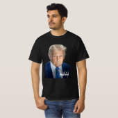トランプ大統領の公式就任式肖像 Tシャツ (正面フル)