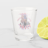 トランプ大統領の格闘戦 ショットグラス (裏面)