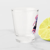 トランプ大統領の格闘戦 ショットグラス (左)