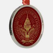 トランプ大統領の第2次就任 メタルオーナメント (右)