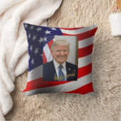 トランプ大統領の署名 クッション (ブランケット)