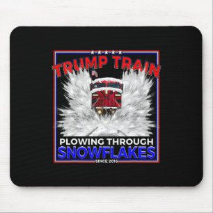 トランプ大統領の雪片!マガトランプトレイン2 マウスパッド