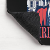 トランプ大統領はクリスマスホワイトHの家に帰る マウスパッド (コーナー)