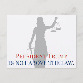 トランプ大統領は法廷女裁判官の上に立たない ポストカード