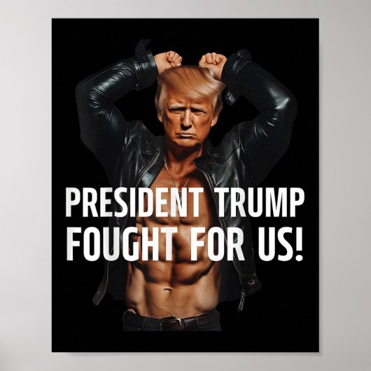 トランプ大統領は2025年に米国の女性スポーツのために戦った ポスター (正面)