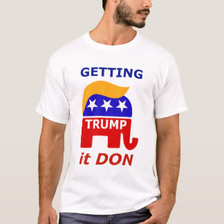 トランプ大統領は「DONにする」 Tシャツ