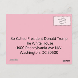 トランプ大統領へのはがき ポストカード