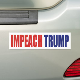 トランプ大統領を弾劾しよう - 反トランプ バンパーステッカー