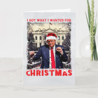 トランプ大統領クリスマスカード | メリーMAGAクリスマス シーズンカード