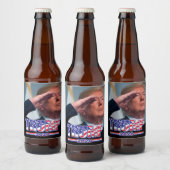 トランプ大統領サルテス – トランプ2020 ビールラベル (ボトル)