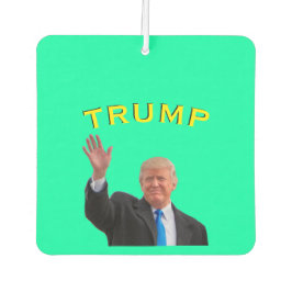 トランプ大統領ポートレート🇺🇸😁なびく カーエアーフレッシュナー