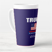 トランプ大統領ラージラテマグ カフェラテマグ (左アングル)