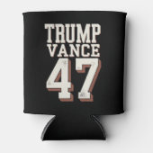 トランプ大統領ヴィンテージトランプ勝利 缶クーラー (正面)