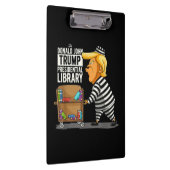 トランプ大統領刑務所図書館 クリップボード (右)