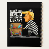 トランプ大統領刑務所図書館 プランナー手帳 (裏面)