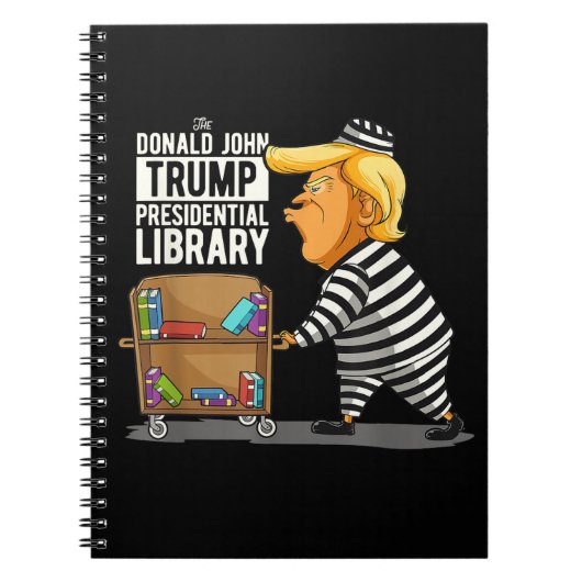 トランプ大統領図書館の刑務所 ノートブック (正面)