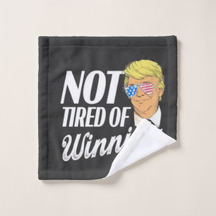 トランプ大統領就任式おめでとう 勝ち続けることに疲れていない ウォッシュタオル