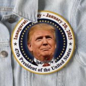 トランプ大統領就任式の日2025年1月20日 缶バッジ (インサイチュ)