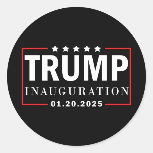 トランプ大統領就任式1月20日 ラウンドシール (正面)