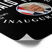 トランプ大統領就任式2025年記念の日 ポスター (角)