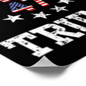 トランプ大統領就任式2025年記念の日 ポスター (角)