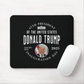 トランプ大統領就任式2025年記念の日 マウスパッド (マウス)
