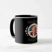 トランプ大統領就任式2025年1月第47回 マグカップ (正面左)