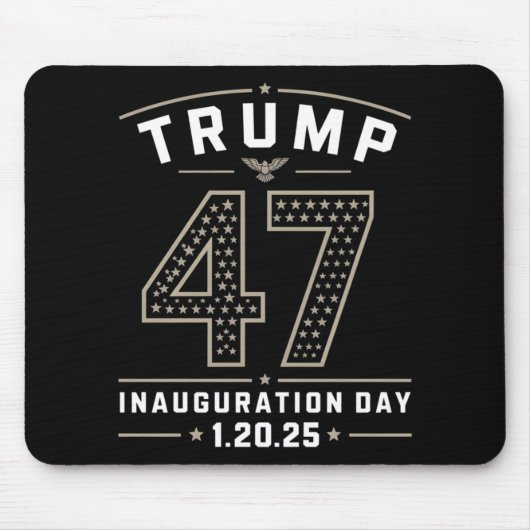 トランプ大統領就任式2025年1月20日 マウスパッド (正面)