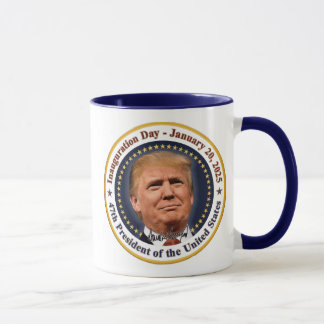 トランプ大統領就任式2025年1月20日 マグカップ