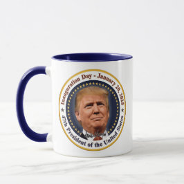 トランプ大統領就任式2025年1月20日 マグカップ