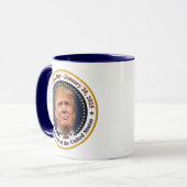 トランプ大統領就任式2025年1月20日 マグカップ (正面左)