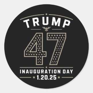 トランプ大統領就任式2025年1月20日 ラウンドシール
