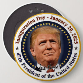 トランプ大統領就任式2025年1月20日 缶バッジ