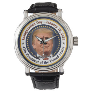 トランプ大統領就任式2025年1月20日 腕時計