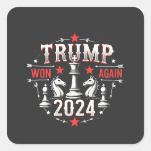 トランプ大統領就任式2025年 スクエアシール