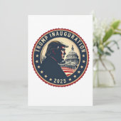 トランプ大統領就任式2025年 愛国MAGA 招待状 (スタンド正面)
