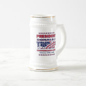 トランプ大統領就任式2025日 ビールジョッキ (正面右)