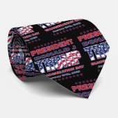 トランプ大統領就任式2025 ネクタイ (ロール)