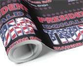 トランプ大統領就任式2025 ラッピングペーパー (ロールコーナー)