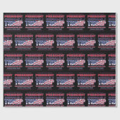 トランプ大統領就任式2025 ラッピングペーパー (フラット)