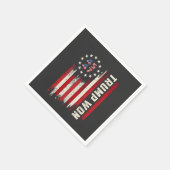 トランプ大統領就任式 アメリカ国旗 スタンダードカクテルナプキン (角)