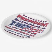 トランプ大統領就任式 ペーパープレート (アングル)