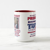 トランプ大統領就任式 マグカップ (中央)